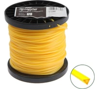 Леска для триммера сечение треугольник 3 мм, 80 м, нейлон ТУНДРА 7547664