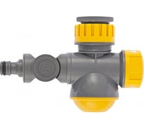 Соединитель для крана с внутренней резьбой 1/2"-3/4", с переключателем и шарниром PALISAD 66253