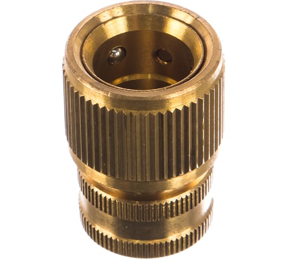 Соединитель латунный быстросъемный, внутренняя резьба 1/2" PALISAD 66270