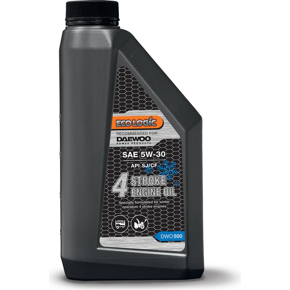 Масло для 4-х тактных двигателей, 1 л ECOLOGIC DWO 500. страна ...