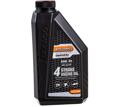 Масло для 4-х тактных двигателей, 0.6 л ECOLOGIC DWO 400