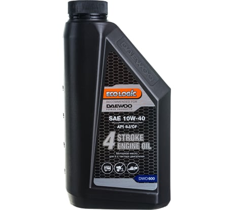 Масло для 4-х тактных двигателей, 1 л ECOLOGIC DWO 600