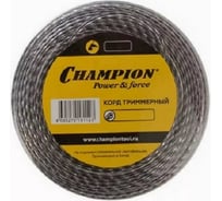 Корд триммерный Tri-twist, нож для отреза (3 мм; 50 м) CHAMPION C7049