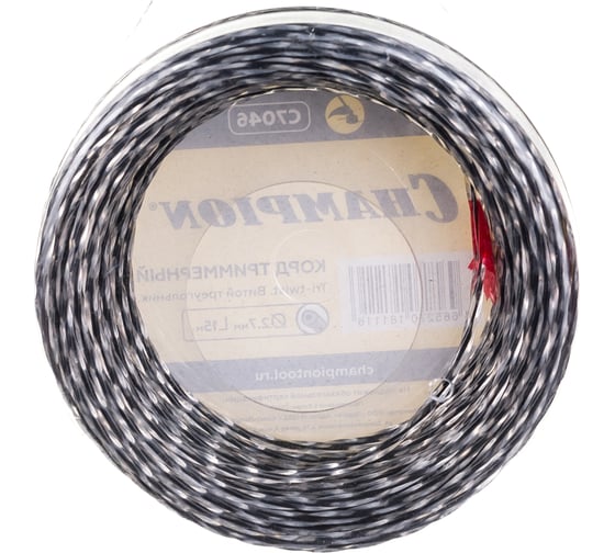 Корд триммерный Tri-twist (2.7 мм; 15 м) Champion C7046