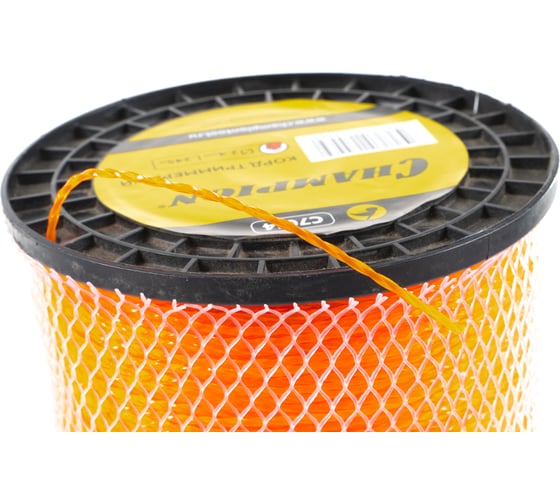 Корд триммерный Twisted Square, нож для отреза (2.4 мм, 245 м) CHAMPION C7014