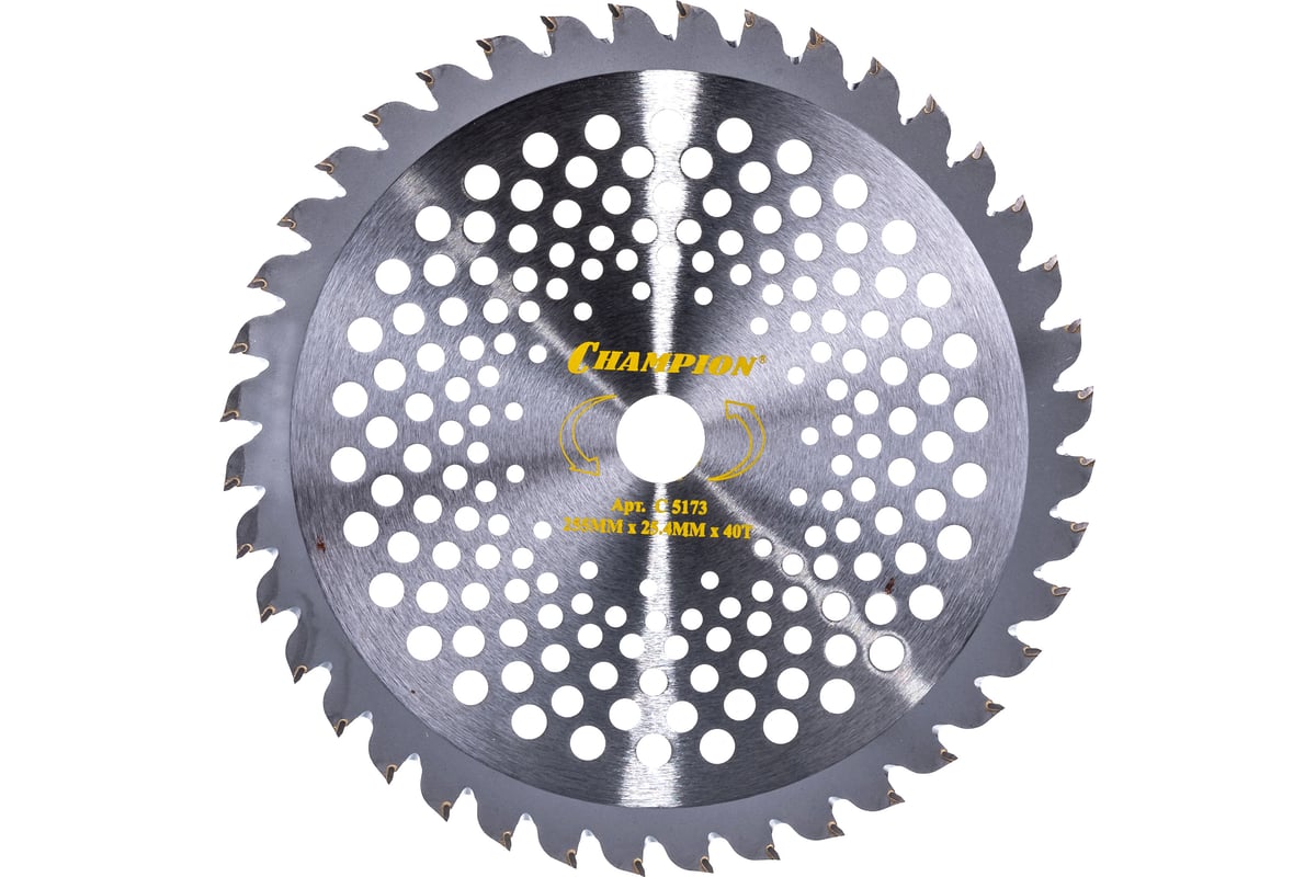 Нож с зубцами из твердого сплава Speed (40 зубьев, 255х25,4 мм ...