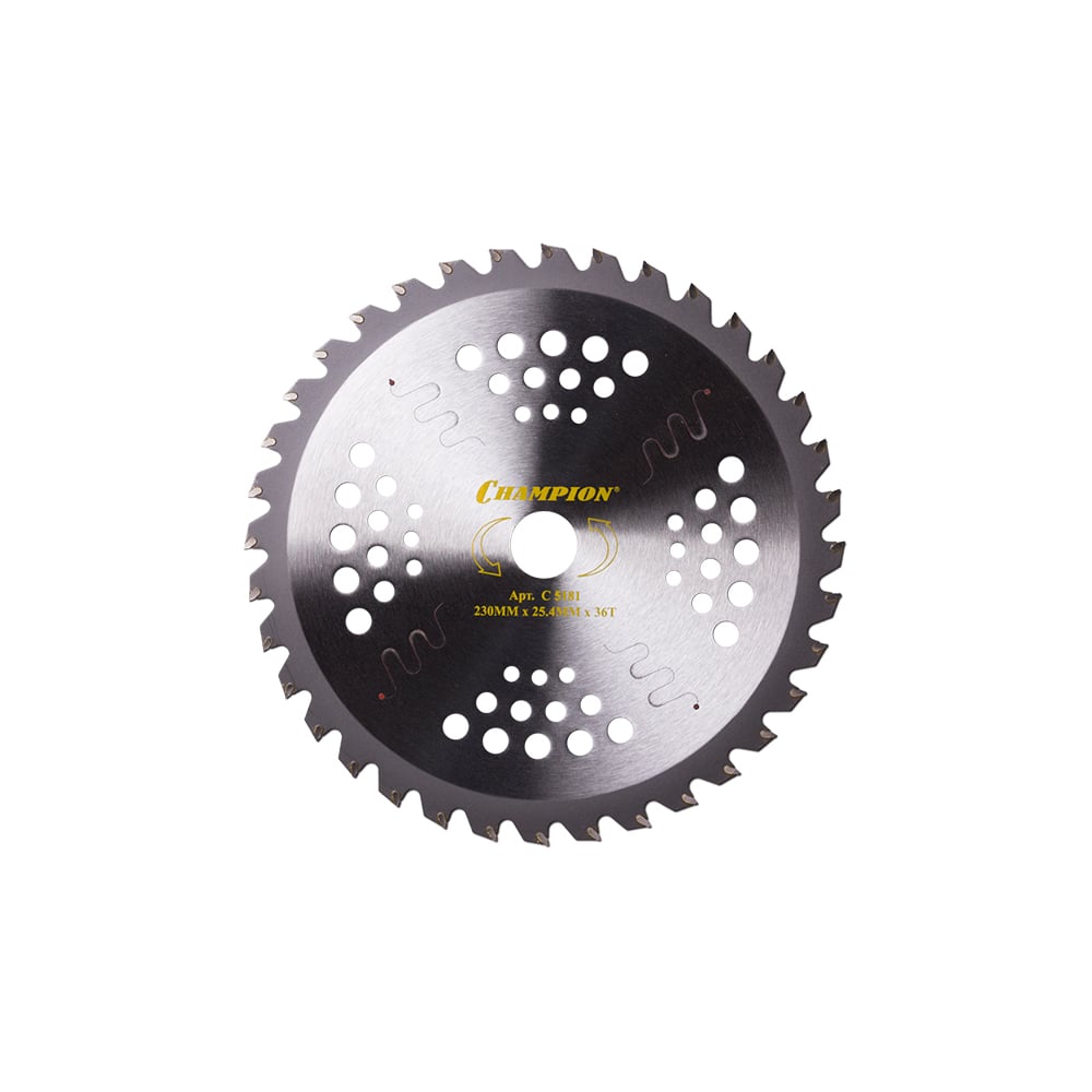 Нож с зубцами из твердого сплава Ninja (36 зубьев, 230х25,4 мм ...