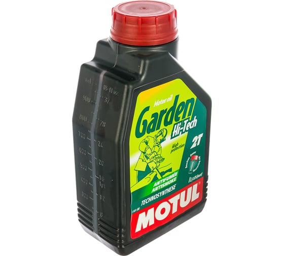 Масло Garden 2T Hi-Tech 1 л MOTUL MBK0021086. страна-изготовитель:Франция . Цена: 0, техническое описание, фасовка, соответствие двигателям техники.