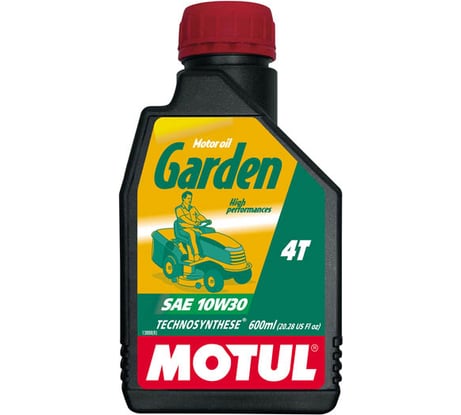 Масло для садовой техники Garden 4T 10W30 0.6 л MOTUL 106990