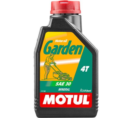 Масло для садовой техники Garden 4T SAE30 1 л MOTUL 102787 1