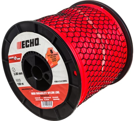 Корд триммерный Cross Fire Line (3.0 мм; 169 м; крест) ECHO 314120052