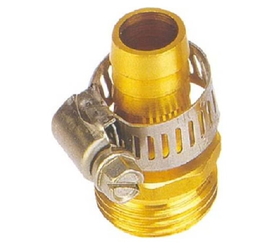 Коннектор для крана 3/4" с хомутом FRUT 402071 1