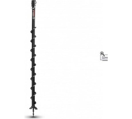 Шнек для бура AG52, 800х40 мм Мобил К MBK0015981