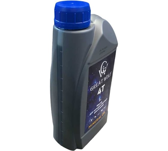 Масло для четырехтактных двигателей 4T Mineral Oil 1 л Great Wolf GWM-T4/1