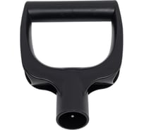 Ручка для лопаты 32 мм Черная Хедер СКОБЯНОЙ 009514