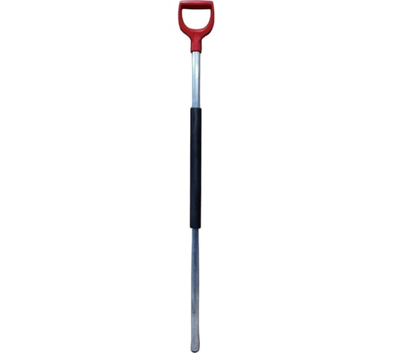  для лопаты алюминиевый 120 см, 32 мм, c ручкой D образной RED .