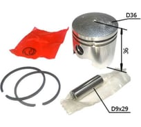 Поршневая группа в сборе для бензокос объемом 33 см³, 36 мм TORGWIN T227143