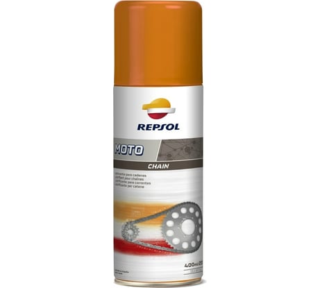 Смазка аэрозоль MOTO CHAIN 400 мл REPSOL 6104/R 6104R