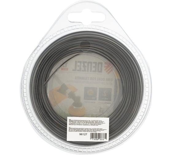 Леска двухкомпонентная EXTRA CORD (15 м; круг; 2 мм) для триммера DENZEL 96127