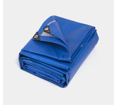 Тент укрывной усиленный 3x4 м, 180 г/м2, с люверсами, универсальный ООО Миротент МД-00000653