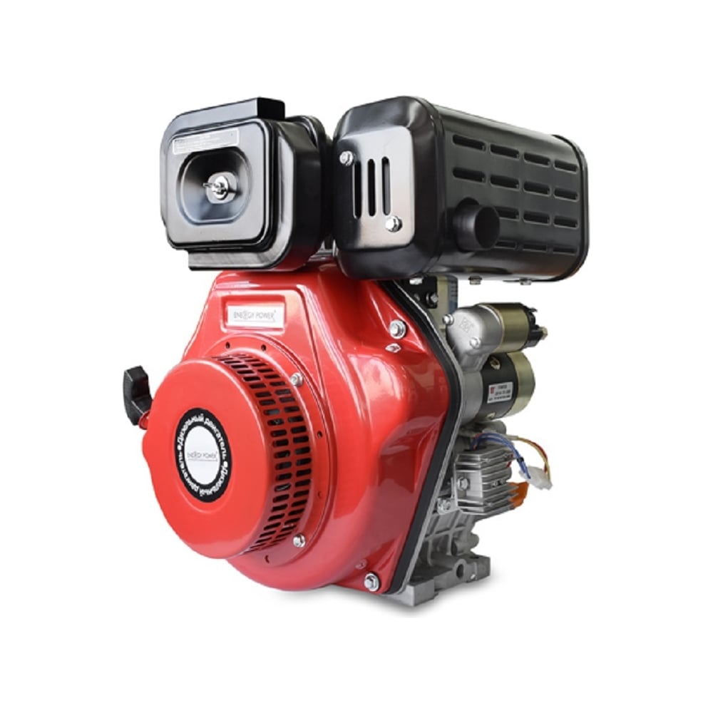 Дизельный двигатель ENERGY POWER 186FE (V-тип, эл. запуск) без ...