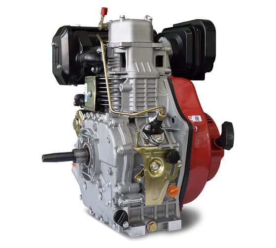 Дизельный двигатель ENERGY POWER 186FE (V-тип, эл. запуск) без топливного бака REDVOLT 186F-V-E-W