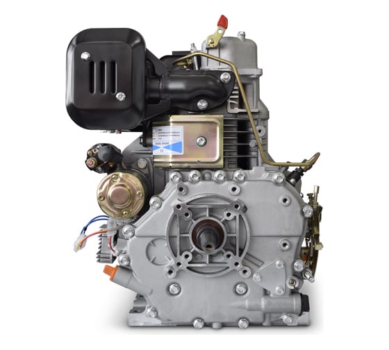 Дизельный двигатель ENERGY POWER 186FE (V-тип, эл. запуск) без топливного бака REDVOLT 186F-V-E-W