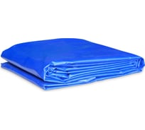 Утепленный тент Промышленник ПВХ 550 гр/м2, 4x6м, синий ТПВХ46У