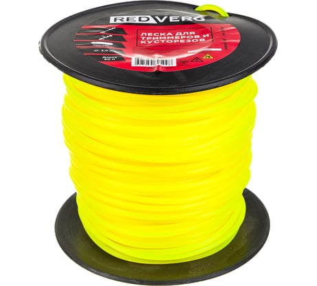 Леска для триммера 3,0 мм, 60 м, круглая REDVERG 6615948