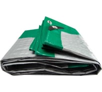 Тент укрывной Тарпаулин 4х6 м, 120 г.м.кв., зеленый ООО ПКФ БРЕЗЕНТ В46120103