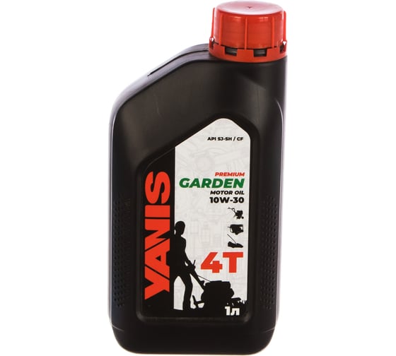 Масло моторное 4-х тактное Premium SAE10W30 всесезонное, 1 л YANIS 498566