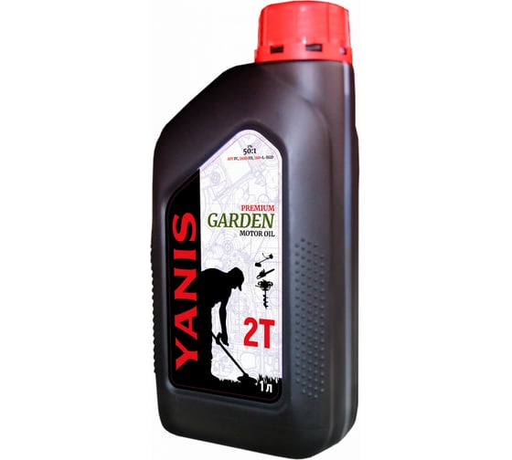 Масло моторное 2-х тактное YANIS Premium API TC JASO FD ISO-L-EGD 1л 498569 1