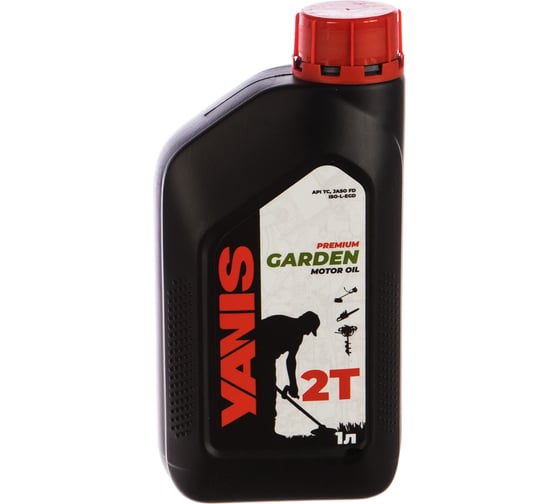 Масло моторное 2-х тактное YANIS Premium API TC JASO FD ISO-L-EGD 1л 498569