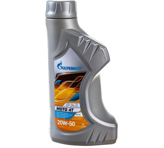 Масло Moto 4T 20W-50 1 л Gazpromneft 2389906616
