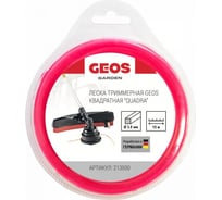 Леска триммерная квадратная Quadra, 3.0 мм, 15 м, в блистере GEOS by AL-KO 213500