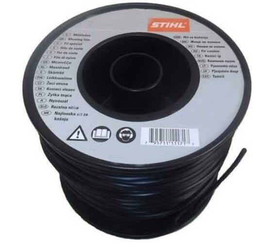Леска триммерная квадратного сечения 3,3 мм, 228 м STIHL 0000-930-2623 1