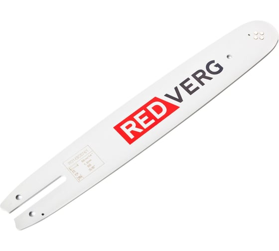 Шина усиленная для цепи 350 мм (14"), 3/8", 1.3 мм, 50 звеньев (RD143C074/1) REDVERG 6684105