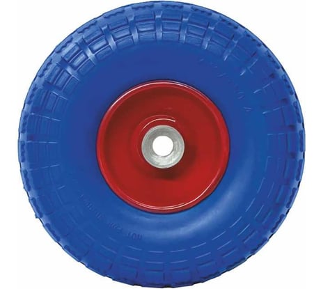 Колесо без камеры 3.50-4 260 мм F16 2 втулки, длина 55 мм, синее МастерАлмаз 10506263