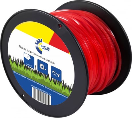 Леска звезда 3 мм, 158 м, на бобине МастерАлмаз 10505122