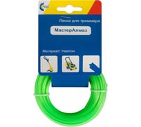 Леска шестиугольник 15 м, 3 мм, на картоне МастерАлмаз 10505043