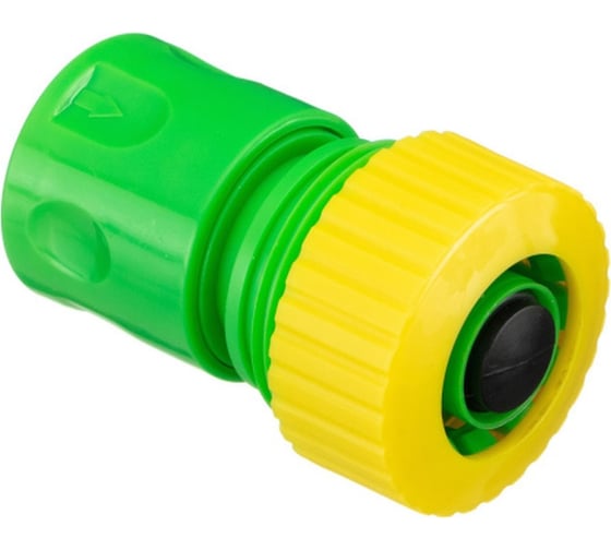 Соединитель для шланга Lite 3/4", быстросъемный с аквастопом POLYAGRO 7576120