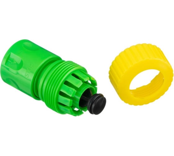Соединитель для шланга Lite 3/4", быстросъемный с аквастопом POLYAGRO 7576120