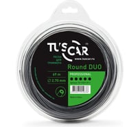 Леска для триммера Round DUO, Professional, 2.7 мм, 69 м TUSCAR 10112527-69-1