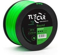 Леска для триммера Round, Standart, 2.7 мм, 207 м TUSCAR 10111327-207-4