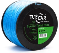 Леска для триммера Square Twist DUO, Premium, 2.4 мм, 349 м TUSCAR 10142424-349-4