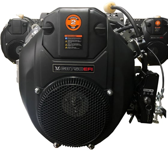 Двигатель бензиновый GB 750B EFI 28.575 мм Zongshen 1T90Q75BE