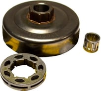 Ведущая звёздочка Champion-Сервис 3/8"-7sm (P350,351,H36,41,235,236,240, J2040,P365,405) съемный венец + подшипник 1000011