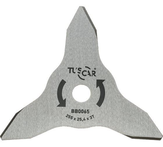 Нож для мотокосы BB0065, Professional, 255x25,4x2,0x3T, Multi TUSCAR 1030065412-3-2