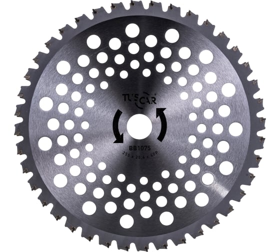 Нож для мотокосы BB1075, Professional, 255x25,4x40T, Super Strong TUSCAR 1031075112-40-2