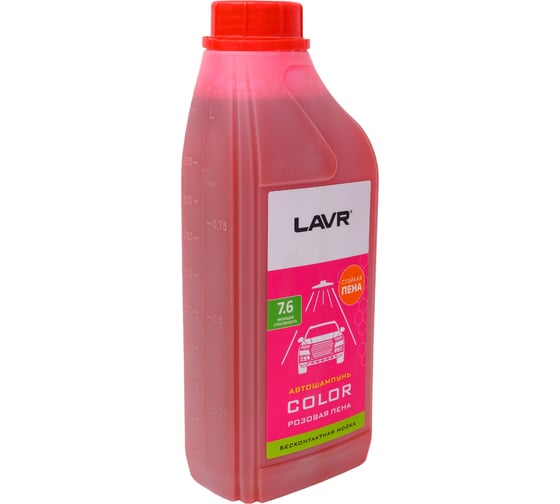 Автошампунь для бесконтактной мойки COLOR 1 л Лавр Ln2331 1